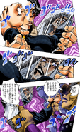 Grabbing the real Abbacchio's hand