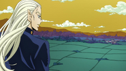 Mikitaka fondly looking out over Morioh.