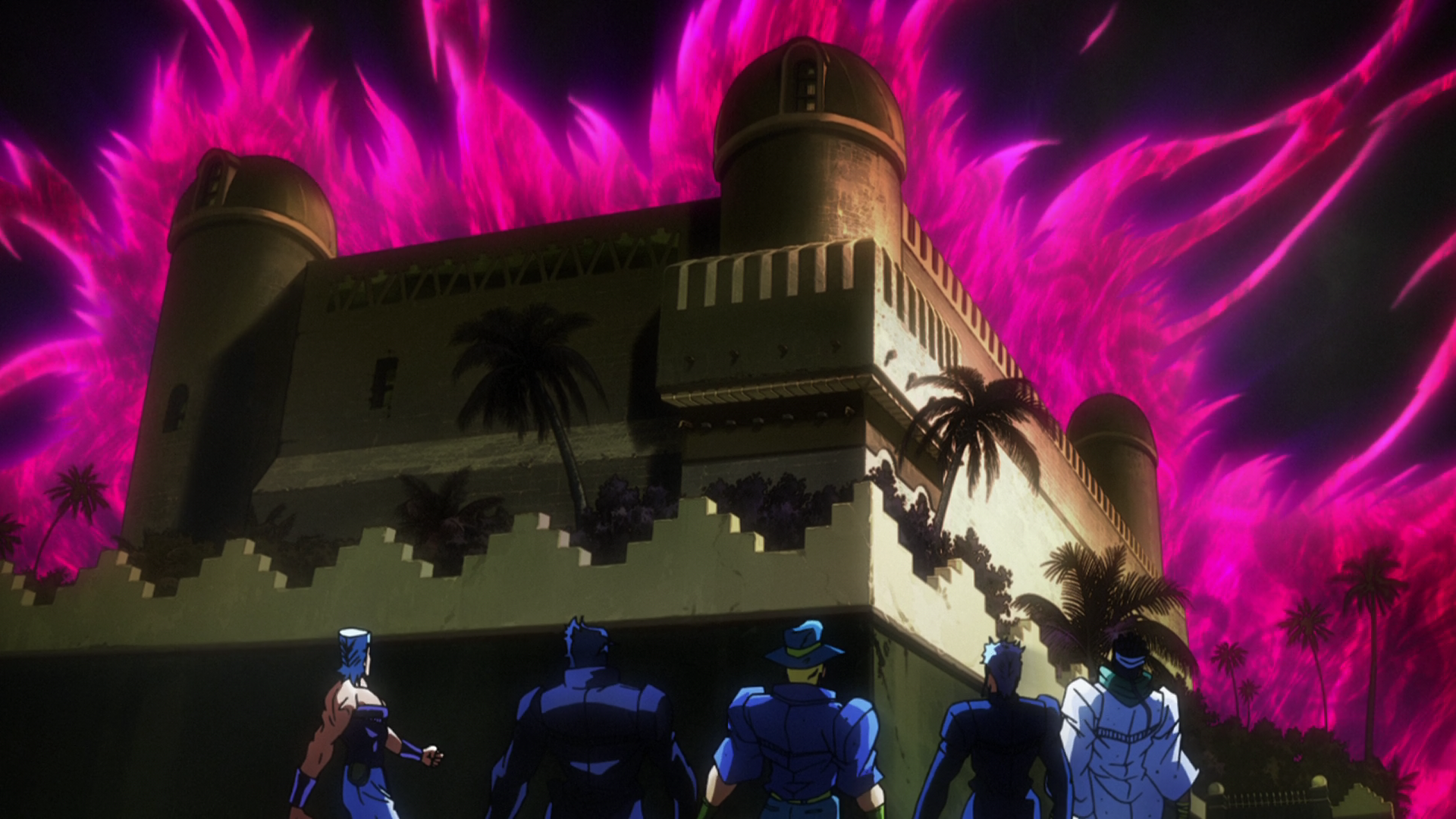 JJBA Stardust Crusaders- Mansion Approach