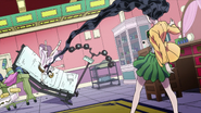 Being attacked by Yukako