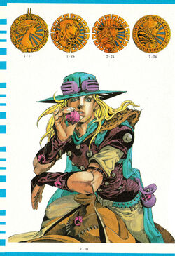 Anime Jojo's Bizarre Adventure Art by Hirohiko Araki