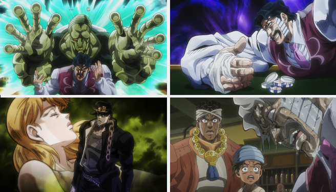 JoJo: Stardust Crusaders Episode 36-37