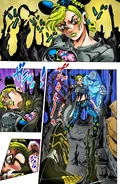 Jolyne Cujoh confronta Foo Fighters