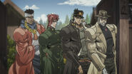 The Crusaders onward to DIO (minus Polnareff & Iggy)