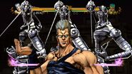 Polnareff activating his HHA, All-Star Battle