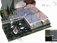 Concept art for the Santa Lucia station map