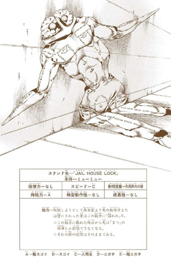 Jail House Lock - JoJo's Bizarre Encyclopedia