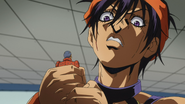 Narancia catches Formaggio