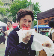 Araki in New York in JOJOmenon