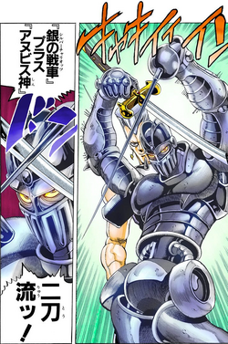 Silver Chariot Stand Analysis: [Spoilers Part 3 and 5] 