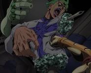 GE hitting Cioccolata.png (841 КБ) Получил от Gold Experience