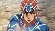 Mista firing a shot