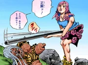 Yasuho encontra e encurrala Dolomite