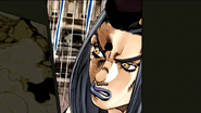 Anasui in the synopsis of Chapter 6: Stone Ocean