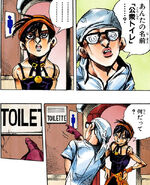 Narancia being asked the most important question of his life.