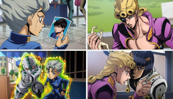 Characters appearing in JoJo's Bizarre Adventure: Golden Wind Recaps Anime