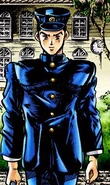 Jotaro Kujo entrando no ensino fundamental