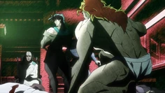 Joseph's first encounter with the Pillar Men, Santana