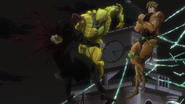 Kakyoin's death at the hands of The World