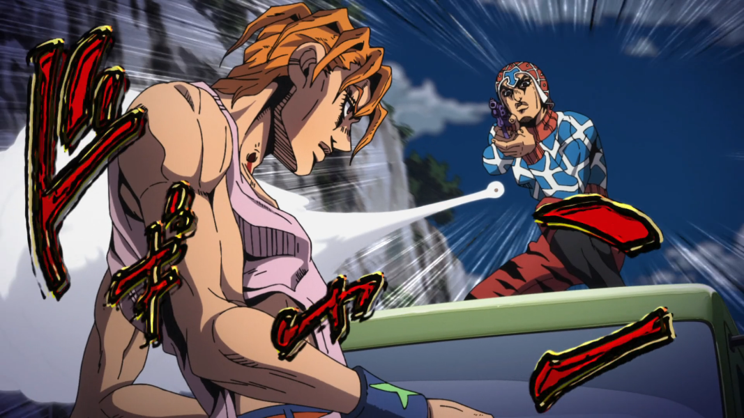 Joeschmo's Gears and Grounds: JoJo's Bizarre Adventure - Stone Ocean - Episode  8 - Prisoner Grabs Jolyne's Arm