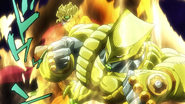 DIO summoning The World to take on Kakyoin