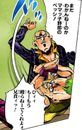 Smacks Pesci as punishment for his weak heart