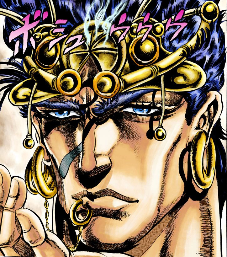 kujo jotaro (jojo no kimyou na bouken and 1 more) drawn by j.k.