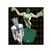 Cioccolata e seu Stand Green Day no jogo de PlayStation 2