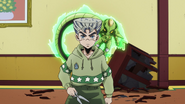 Koichi snips off his hair, freeing himself from Love Deluxe.