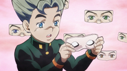 Koichi bravely chooses Yukako's face for her.