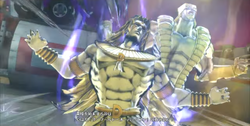 ZIO (ASCENDED) é um personagem baseado em DIO de JoJo's Bizarre Adventure: Eyes of Heaven