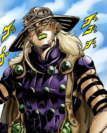 Gyro Zeppeli Jojo S Bizarre Wiki Fandom - where is zepelli in jojos bizarre adventure roblox