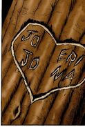 Sign of Love between JoJo and Erina