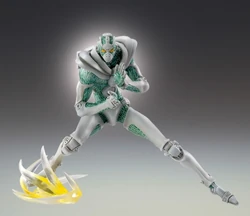 ソフビ製ともだち初号機(Hierophant Green Prototype) Hierophant Green | Medicos JoJo Figures | Visit Plaza Japan