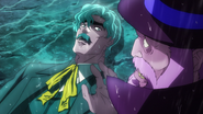 Dario Brando "saves" George Joestar