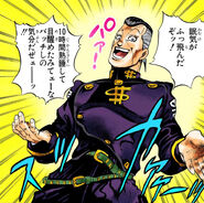 Okuyasu smiling