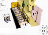 Concept art for the Trolley map