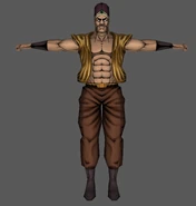 Messina's model in the background of the Air Supplena Island stage.