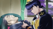Josuke tenta em vão reviver seu falecido avô