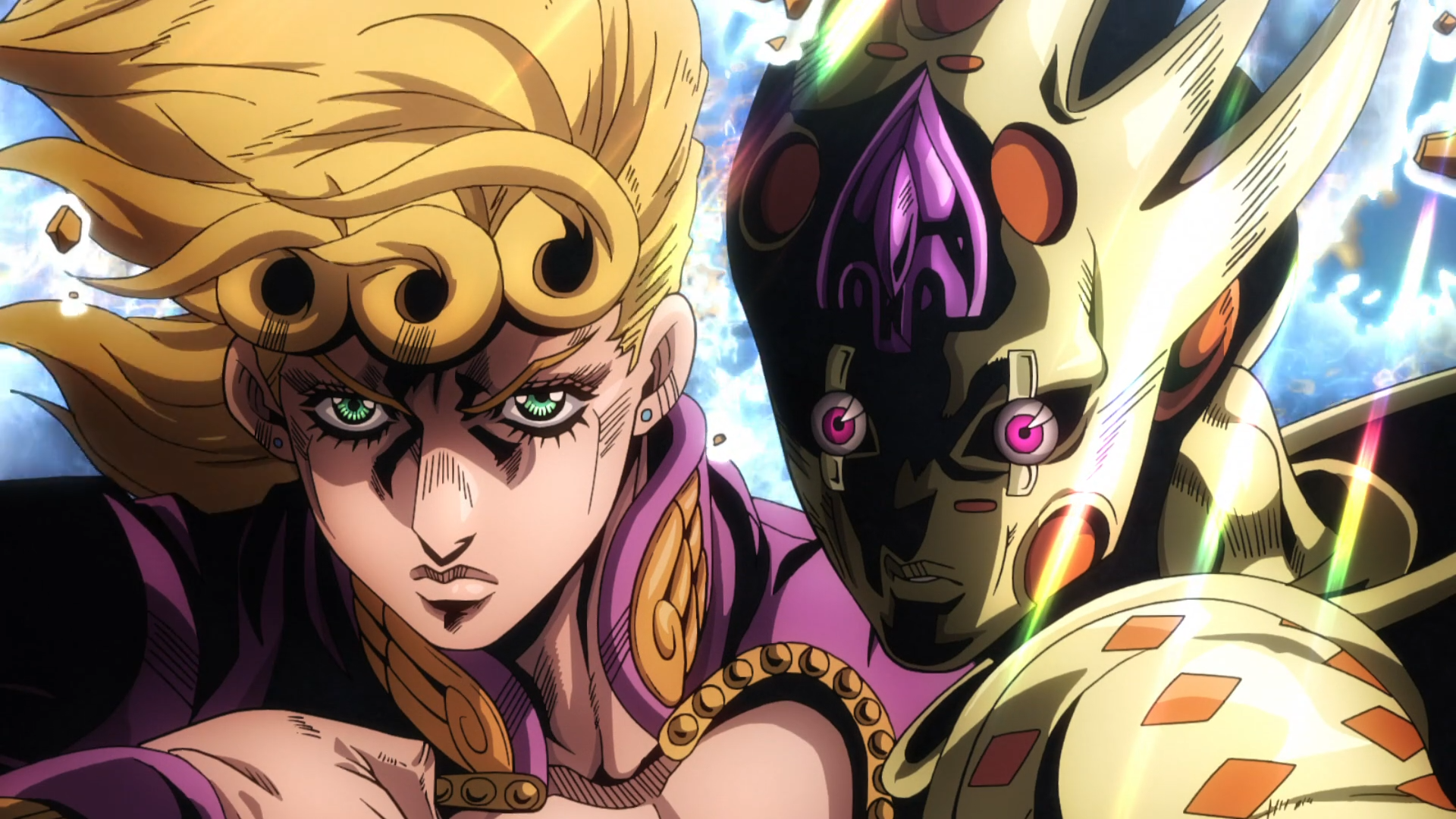 The Strictly Series on X: Best JoJo Poses: Giorno's Gang-Star