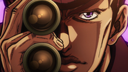 Josuke has Bug-Eaten in his sights.