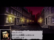 Appearing in the dark streets of Whitechapel in the Phantom Blood PS2 game