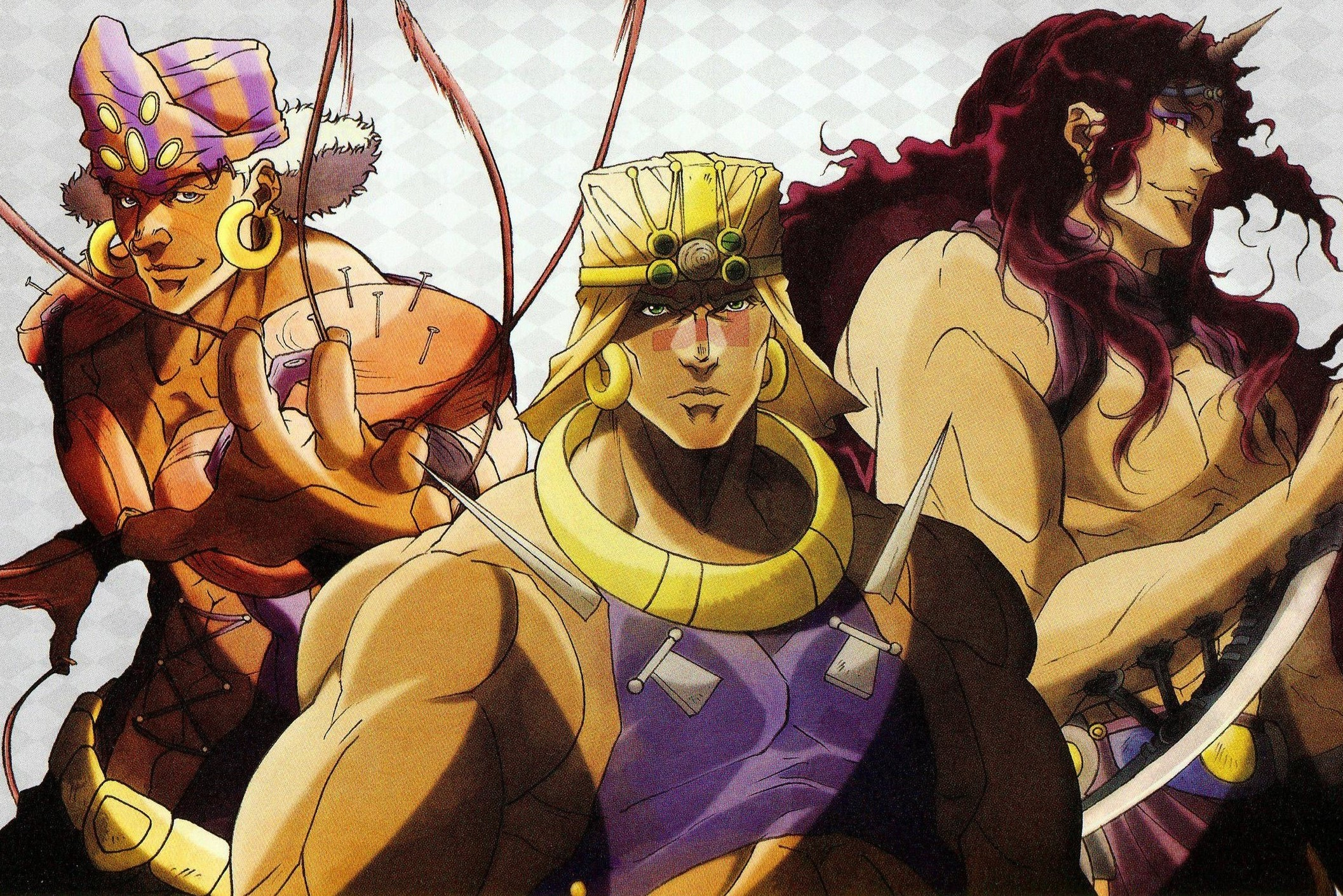 JJBA FANS WYA? Since a lot of you guys seemed to like the Pillar Men r