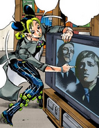 Jolyne spoiling the ending of Sixth Sense