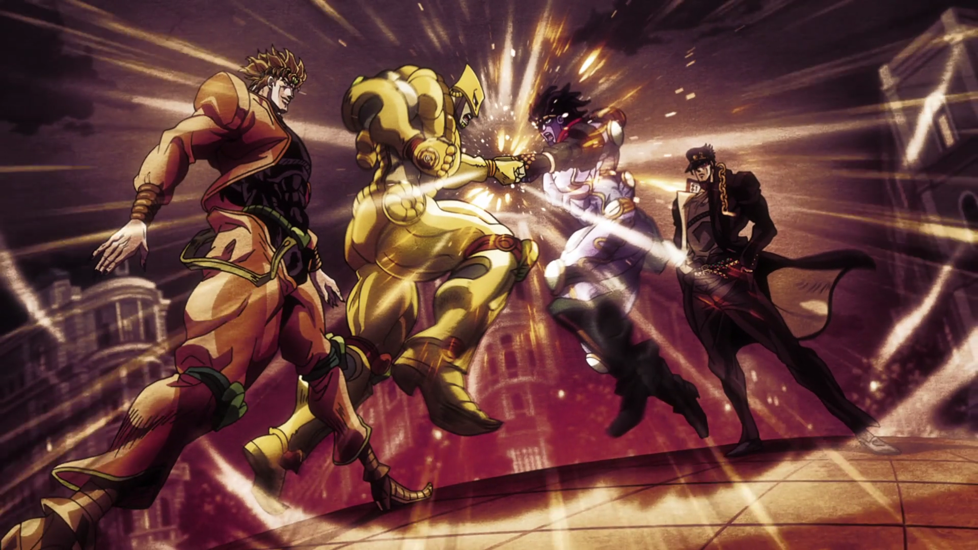 JoJo's Bizarre Adventure: Stardust Crusaders - DIO Posing by