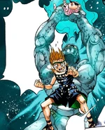 Baby with stand.png (491 kB) Shizuka é feita refém.