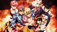 The Joestar Group of Golden Wind (excluding Fugo)