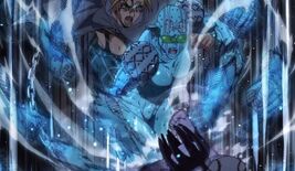 Jolyne beats up Pucci