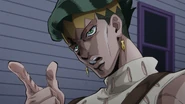 Rohan threatens Josuke.png (1.9 MB) Rohan explains to Josuke he's only playing with him to take his cash away.