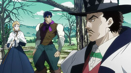 Zeppeli meet jojo